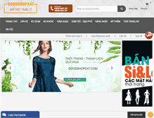 Tablet Screenshot of goodshop247.com